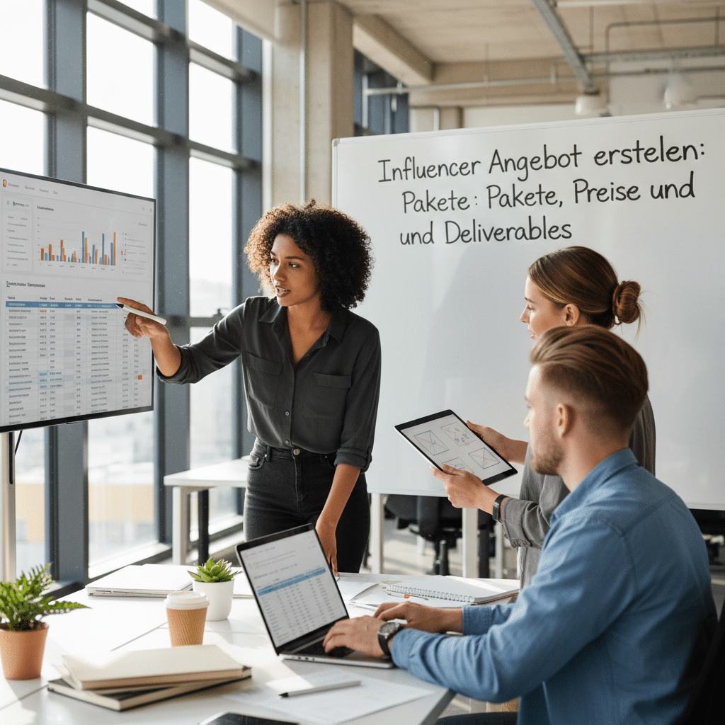 Influencer Angebotsstrategie