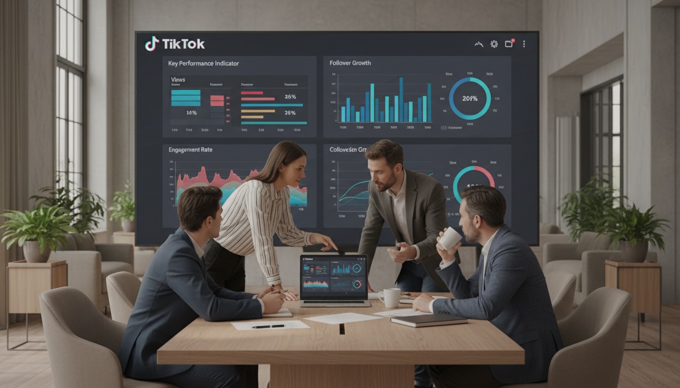 TikTok KPI Dashboard